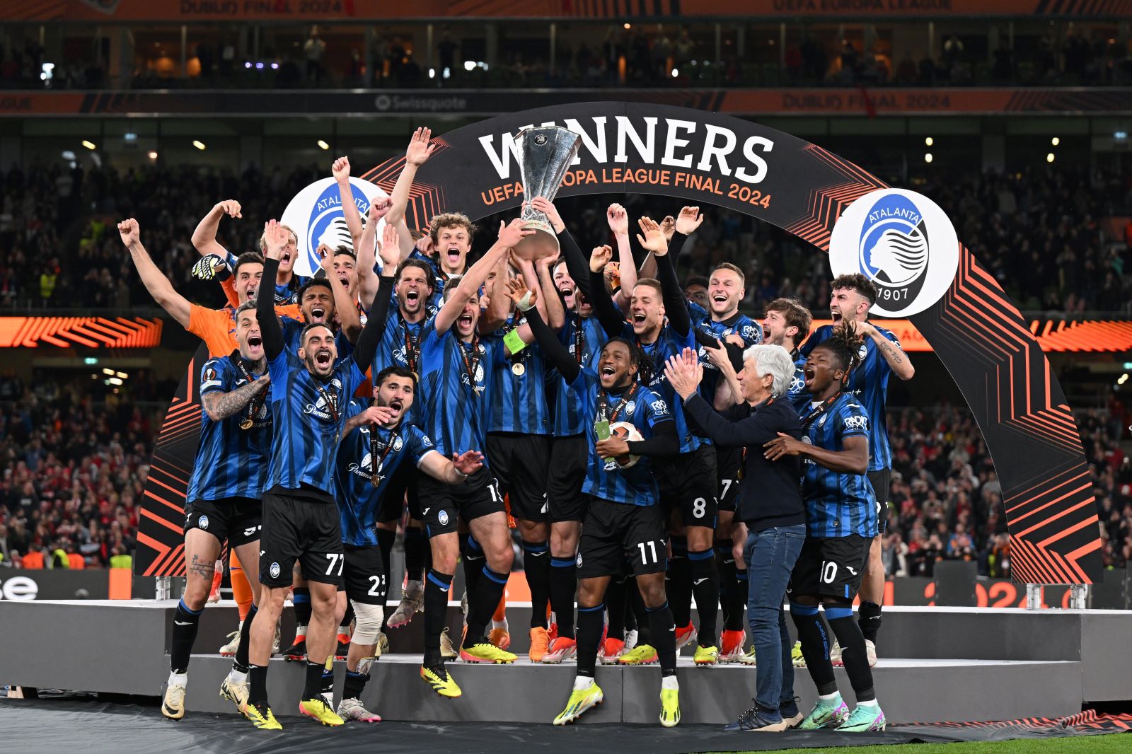 Bergamo Erupts! Lookman Hat-Trick Delivers Europa League to Atalanta | UEFA Europa League